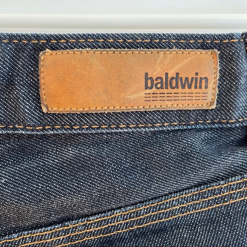 Baldwin The Ten Selvedge Skinny Raw Denim
